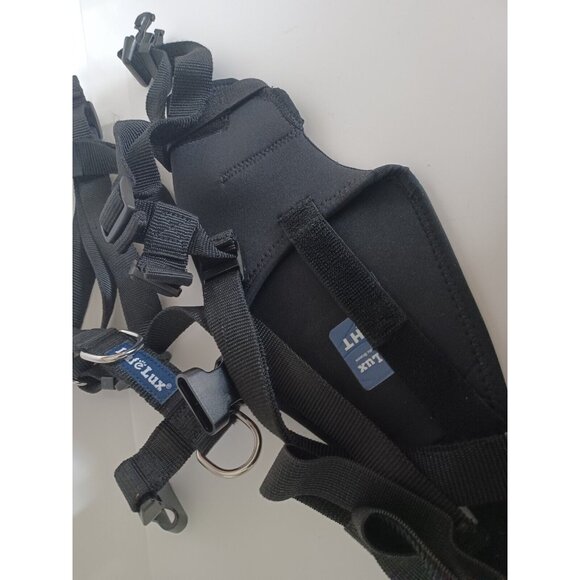 LufeLux Dog Knee Brace with Harness and Connection Belt Large Black -Left Leg - Picture 8 of 13